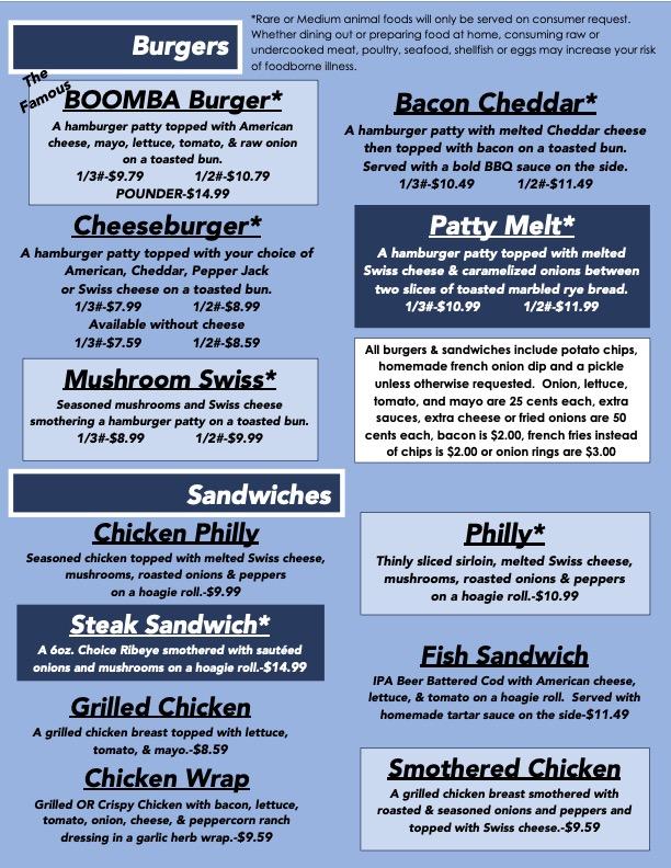 Boomba Bar & Grill Poppers