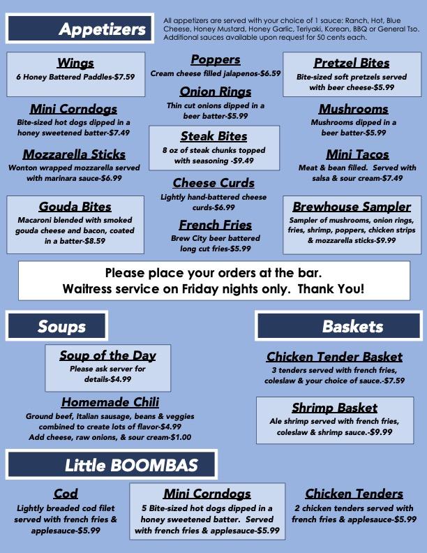 Boomba Bar & Grill Menu image 3